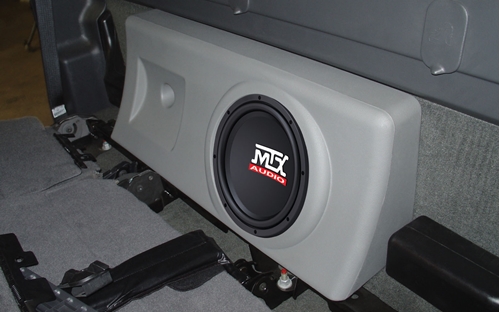 Chevrolet 1500 Crew Cab 2000-2006 ThunderForm Custom Subwoofer ...