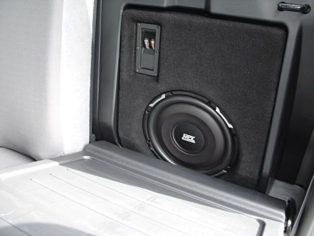 2011 toyota tacoma double cab subwoofer enclosure #2