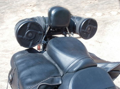 motorcycle sound system setup