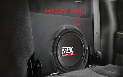 2004 dodge dakota subwoofer box