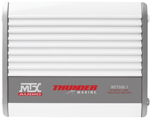 WET500.1 Marine Amplifier Front