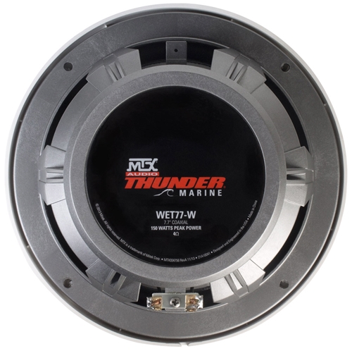 WET77-W All-Weather Marine Grade 7.7" Coaxial Speaker Rear