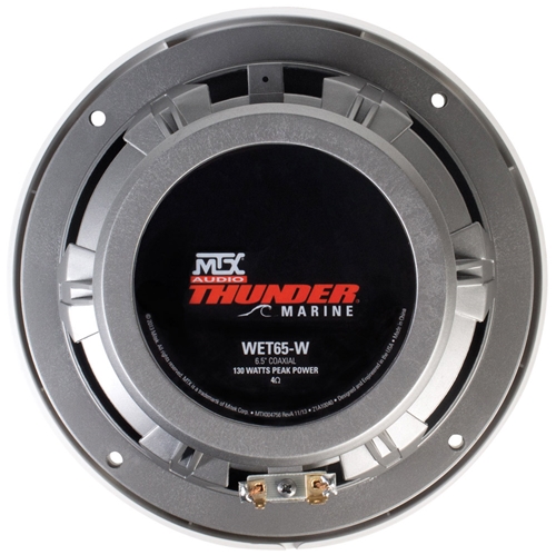 WET65-W All-Weather Marine Grade 6.5" Coaxial Speaker Rear