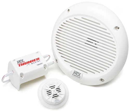 Picture of Thunder Marine TM6001OE 6.5 inch 2-Way 75W RMS 4 Ohm Component Marine Speaker Pair