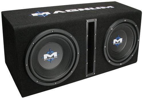 Picture of Magnum MB210SP Dual 10 inch 400W RMS Vented Enclosure with Amplifier