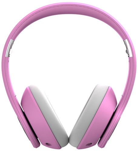 Picture of StreetAudio iX1 PINK On Ear Headphones - Pink/White