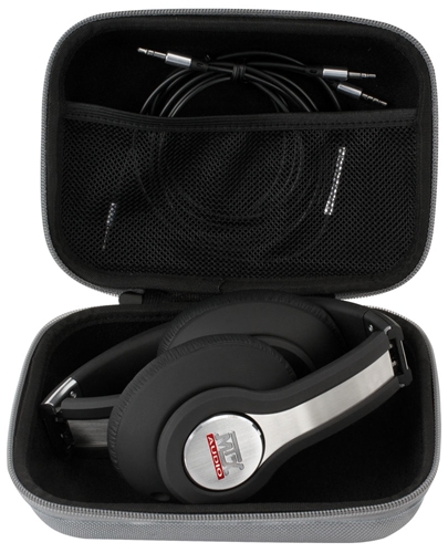 Picture of StreetAudio iX1 RED On Ear Headphones - Red/Grey