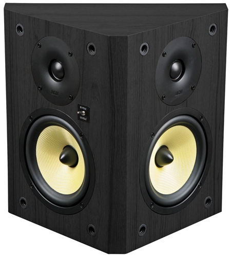 TP160BDP-B Black Bi-Pole/Di-Pole Home Theater Bookshelf Speaker