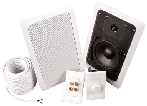 Picture of MUSICA ADZ502W 5.25 inch 2-Way In-Wall Add A Zone Speaker Kit