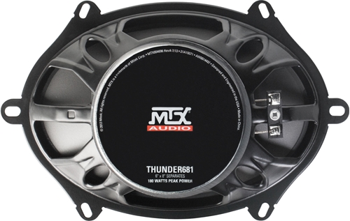 THUNDER681 Component Speaker Back