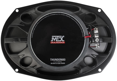 THUNDER693 Coaxial Car Speaker Rear