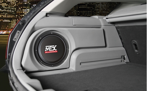 Picture of Dodge Magnum Loaded 10 inch 200W RMS 4 Ohm Vehicle Specific Custom Subwoofer Enclosure 