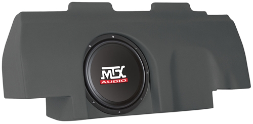 Picture of Ford F-150 Super Cab Amplified 10 inch 200W RMS Vehicle Specific Custom Subwoofer Enclosure 