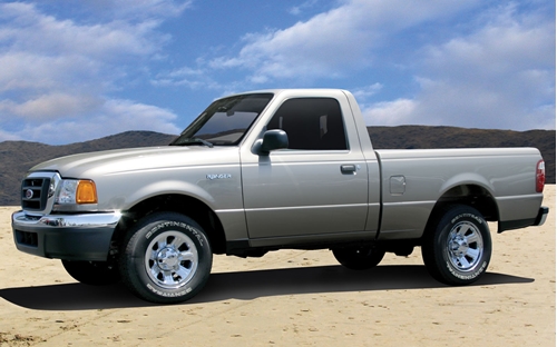 Picture of Ford Ranger Amplified 10 inch 200W RMS Vehicle Specific Custom Subwoofer Enclosure 