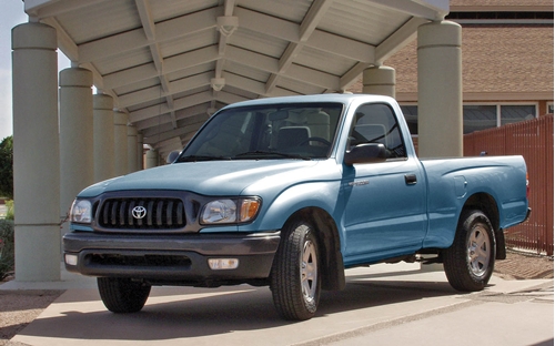 Picture of Toyota Tacoma Regular Cab Amplified 10 inch 200W RMS Vehicle Specific Custom Subwoofer Enclosure 