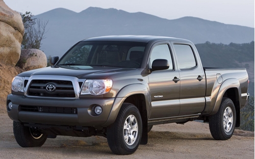 Picture of Toyota Tacoma Double Cab Loaded 10 inch 300W RMS 4 Ohm Vehicle Specific Custom Subwoofer Enclosure 