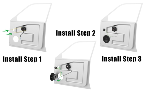 SS7 Signature Series Speaker Crossover Mounting Options