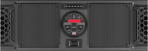 MUDSYS46 Overhead Bluetooth UTV Sound Bar Source Unit Detail