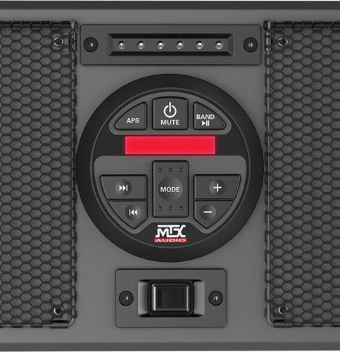 MUDSYS41 Overhead Bluetooth UTV Sound Bar Source Unit Detail