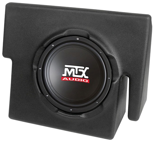 Picture of Dodge Dakota Quad Cab Loaded 10 inch 200W RMS 4 Ohm Vehicle Specific Custom Subwoofer Enclosure 