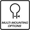 Multiple Mounting Options