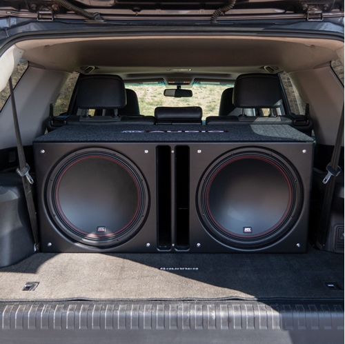 Picture of Sledgehammer Unloaded Enclosure for Dual 10" Square Subwoofers