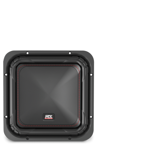 Picture of 10" 500-Watt RMS Dual 4Ω Square Car Audio Subwoofer