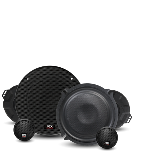 Picture of 5.25" 125-Watt RMS 2-Way Component Speaker Pair