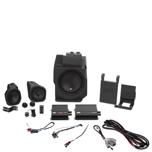 Picture of 3-Speaker Audio System for Polaris RZR Pro XP Vehicles w/RideCommand